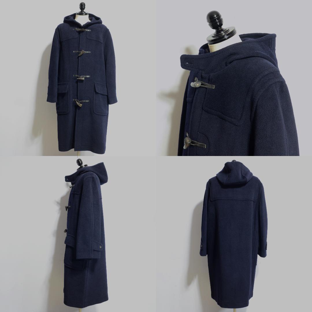 超極上品 ムーアブルックカットパイル ダッフル Fトラディショナル 紺 38