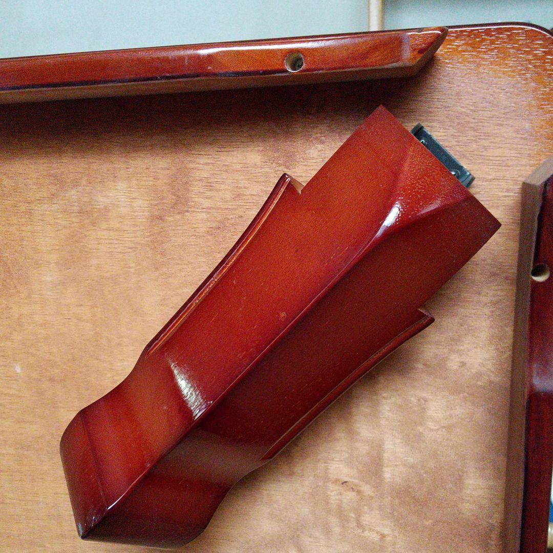 天然木折れ足座卓(けやき)