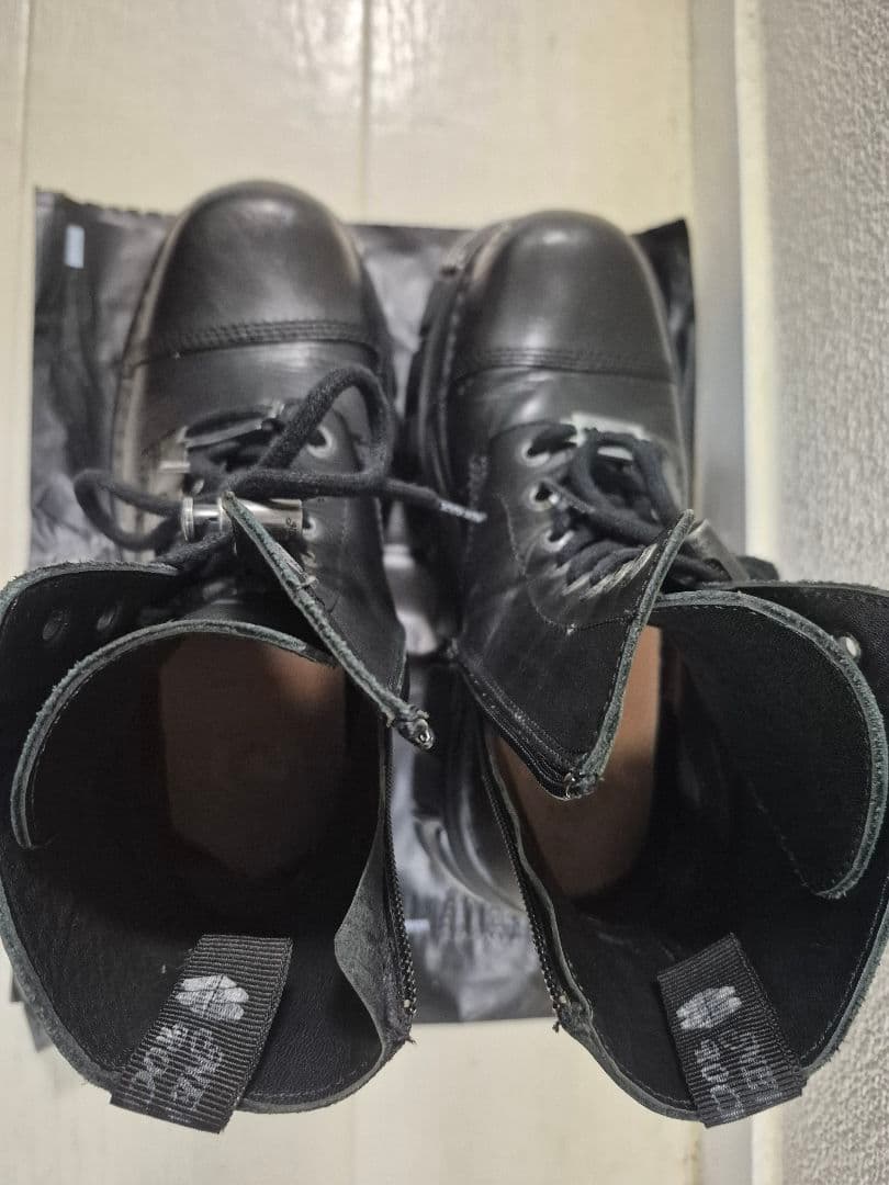 こ*こ様 正規品 New Rock ニューロック レザーミドルブーツ サイズ38