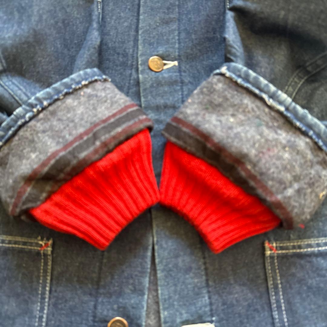 DICKIES ディッキーズ　デニムカバーオール 裏ブランケット　サイズ　38