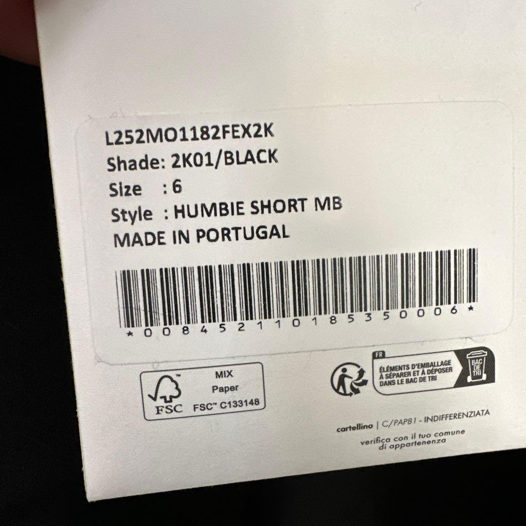 2025MACKINTOSH HUMBIE SHORT MB黒6マッキントッシュ