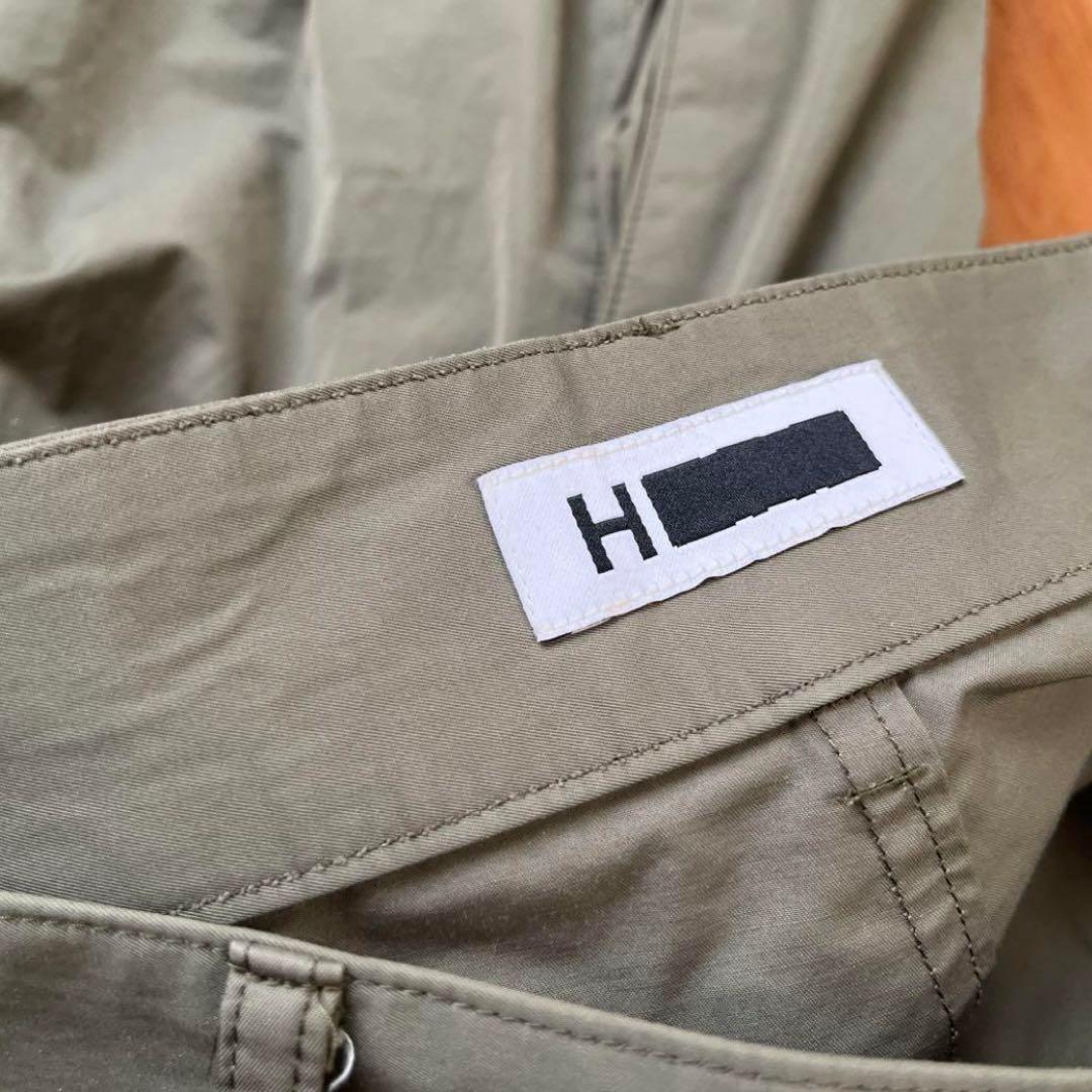h beauty&youth オリーブグリーン カーゴパンツ　完売品