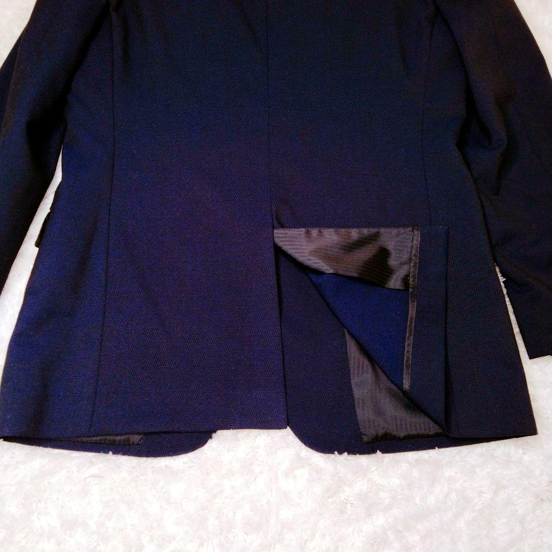 【美品】SUIT SELECT スーツセレクト スリーピース ネイビー 背抜き