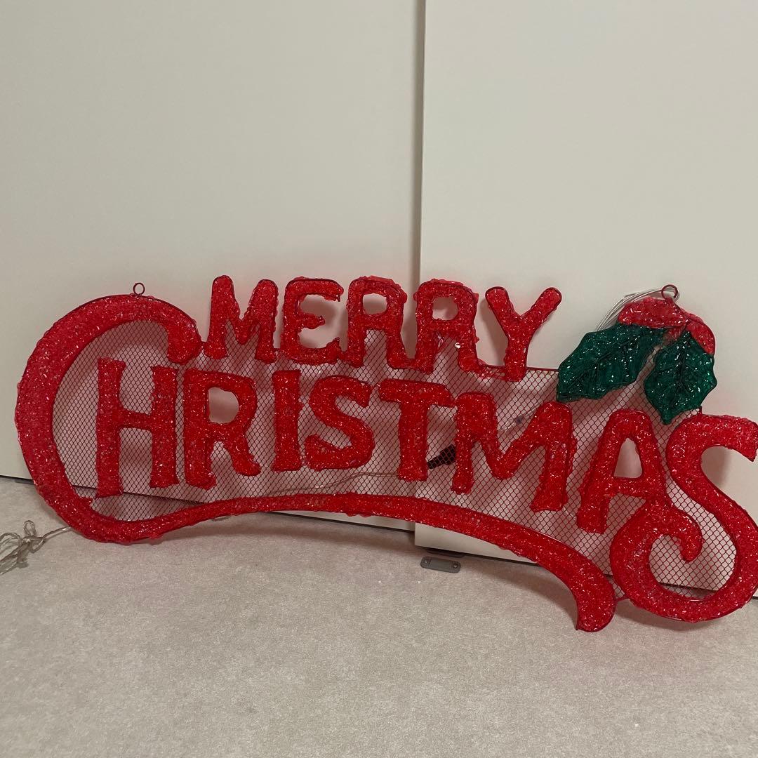 新品未使用LED イルミネーションメリークリスマス