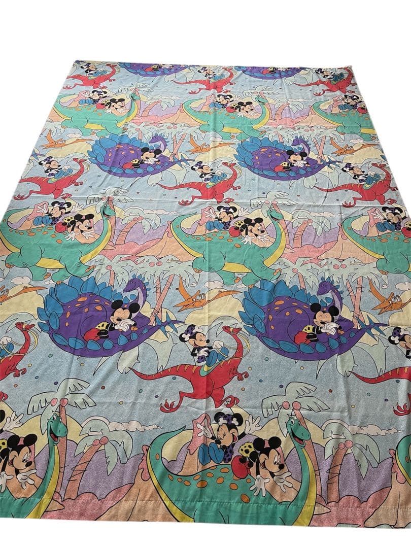 ☆ ビンテージシーツ　恐竜　ディズニー