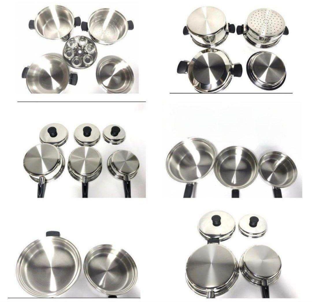 アムウェイ Amway 2024年製 鍋 21ピースセット ピカピカ綺麗↓