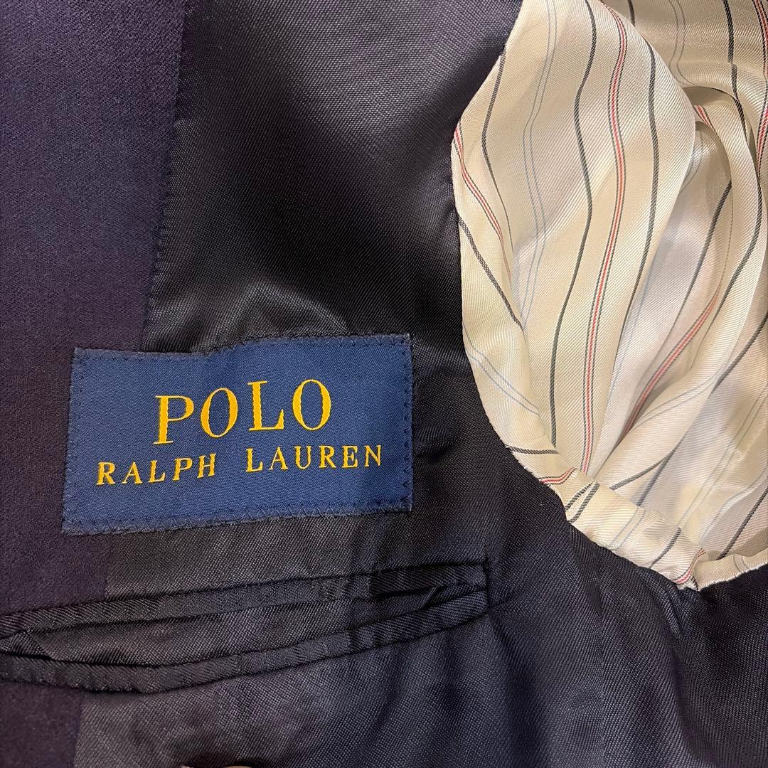 ラルフローレン　フォーマルジャケット　紺ブレザー　イタリア製　金ボタン