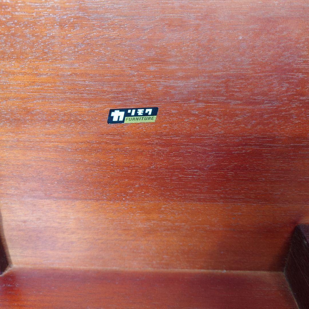 カリモク　ローテーブル　机　アンティーク家具