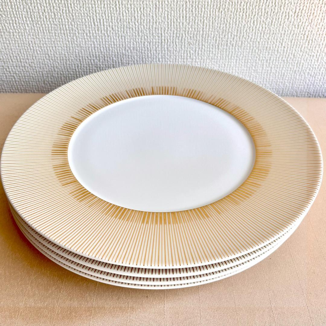 ★新品未使用★フランス製BERNARDAUD　ゴールドプレート　大皿　ディナー皿
