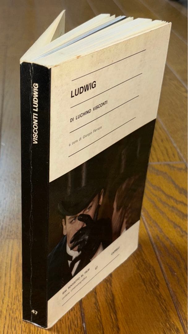 ヴィスコンティ映画本2冊イタリア語版ヴェニスに死す　ルートヴィヒ　シナリオと解説