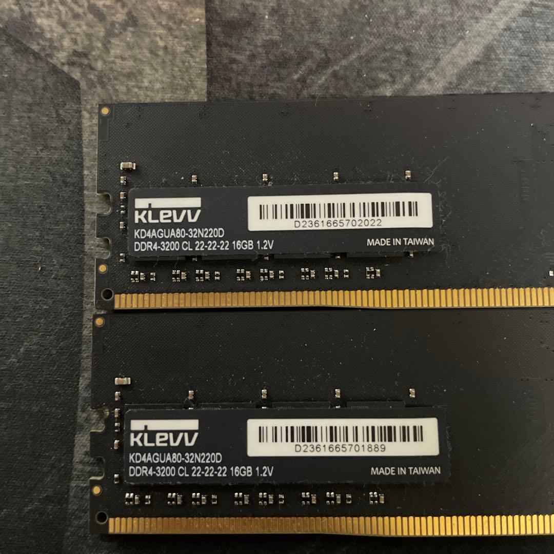 KLEVV DDR4 3200 16GB×2