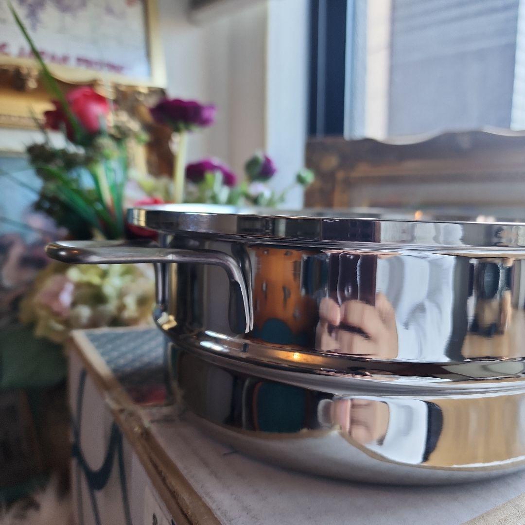 Saladmaster ステンレススチール蒸し器 中型