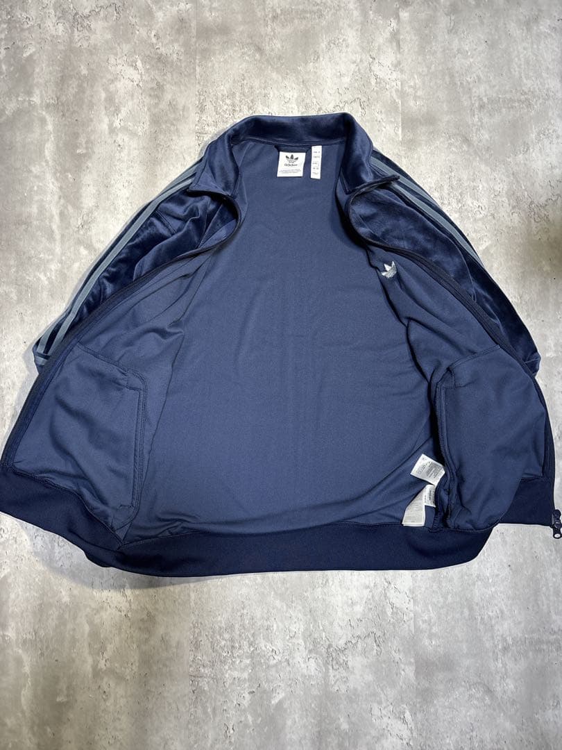 極美品adidas originalsベロアベッケンバウアートラックジャケット
