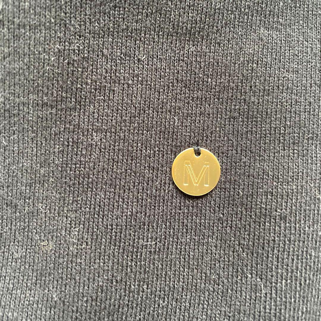 ミュベール　MUVEIL　スウェット　猫　トレーナー　黒　長袖