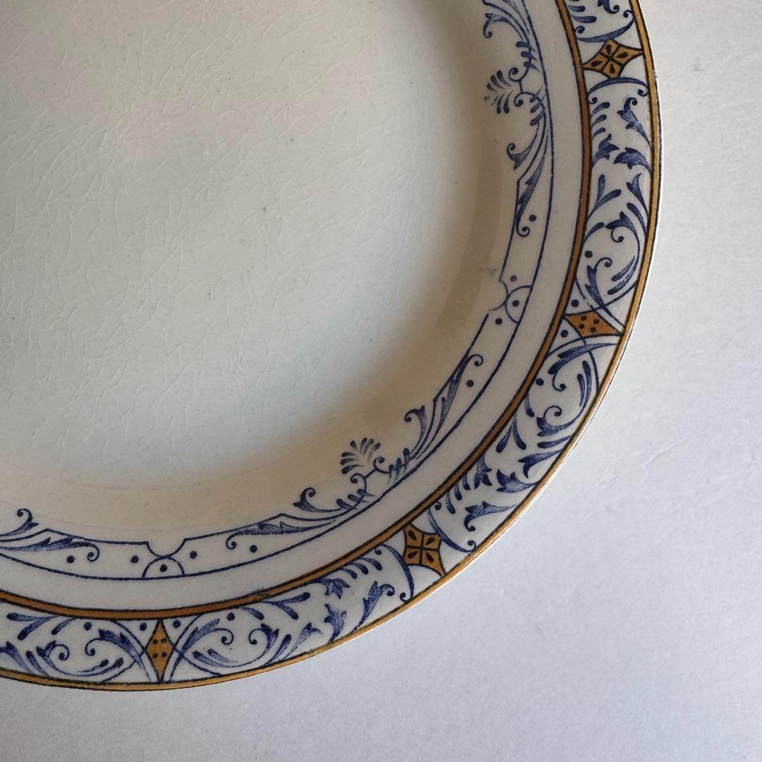 フランスアンティーク　クレイユ　Colbert　ケーキスタンド　コンポティエ