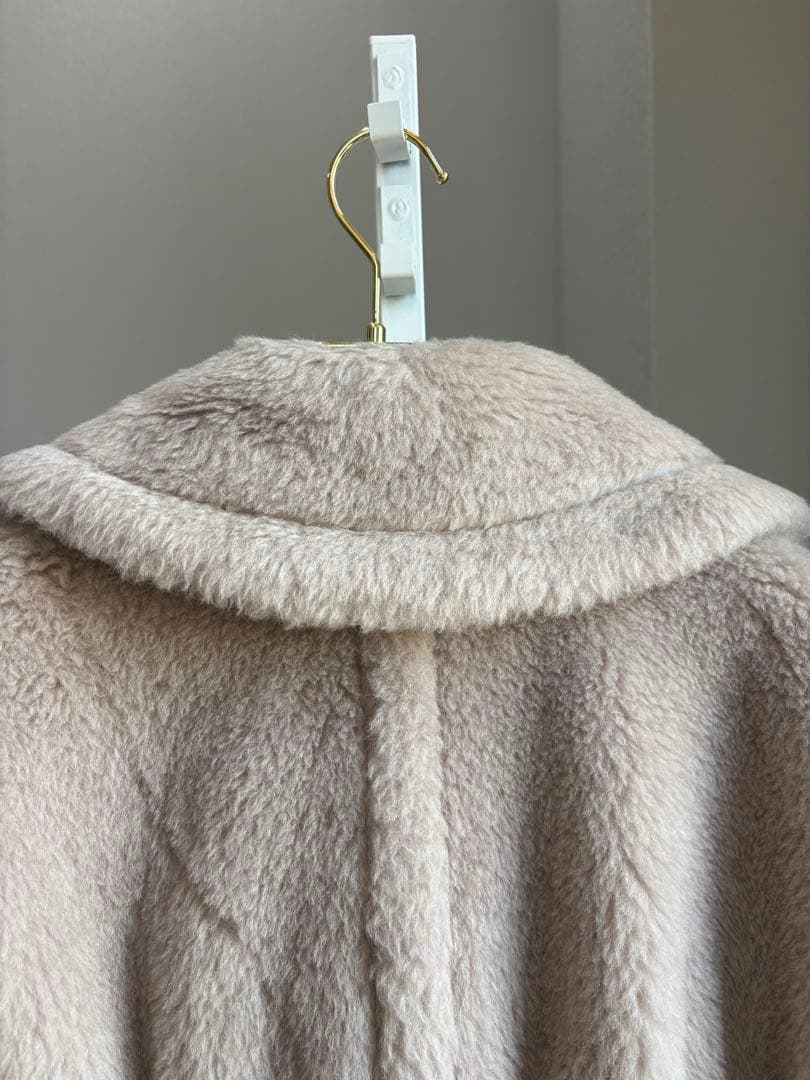 MaxMara NEWABAVO テディベア ケープSM