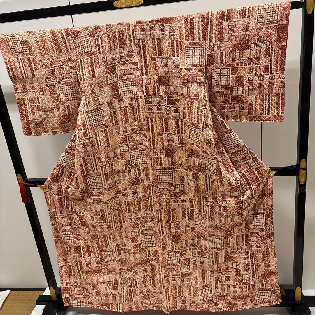 合馬公式アカウント1様　AK-4350 総絞り 蜘蛛の巣絞り