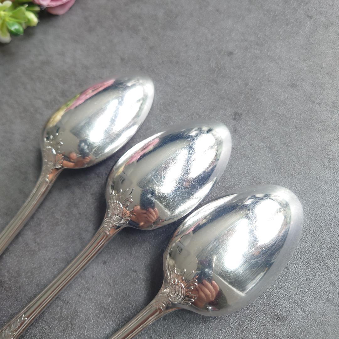 希少 クリストフル マルリー デザートスプーン 3点