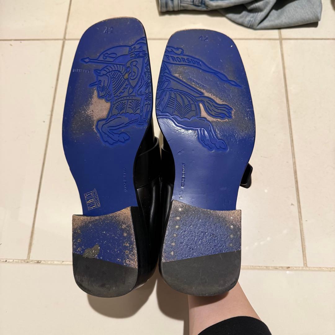 K*u様 BURBERRY 24SS シールド ローファー shield loa