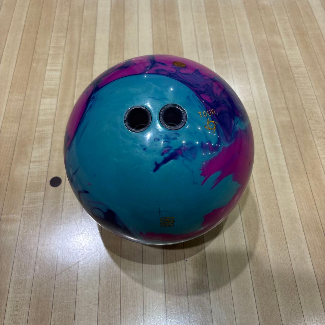 STORM　フィジックスツアー　ボウリングボール　15ポンド　サムレス