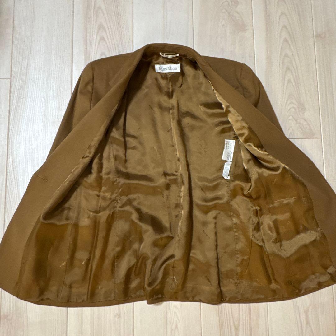 MaxMara 白タグ　テーラードジャケット　マックスマーラ　サイズ38