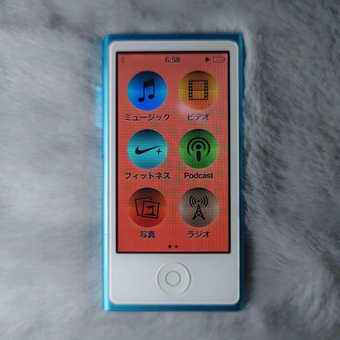 iPod nano 第7世代 16GB ブルー