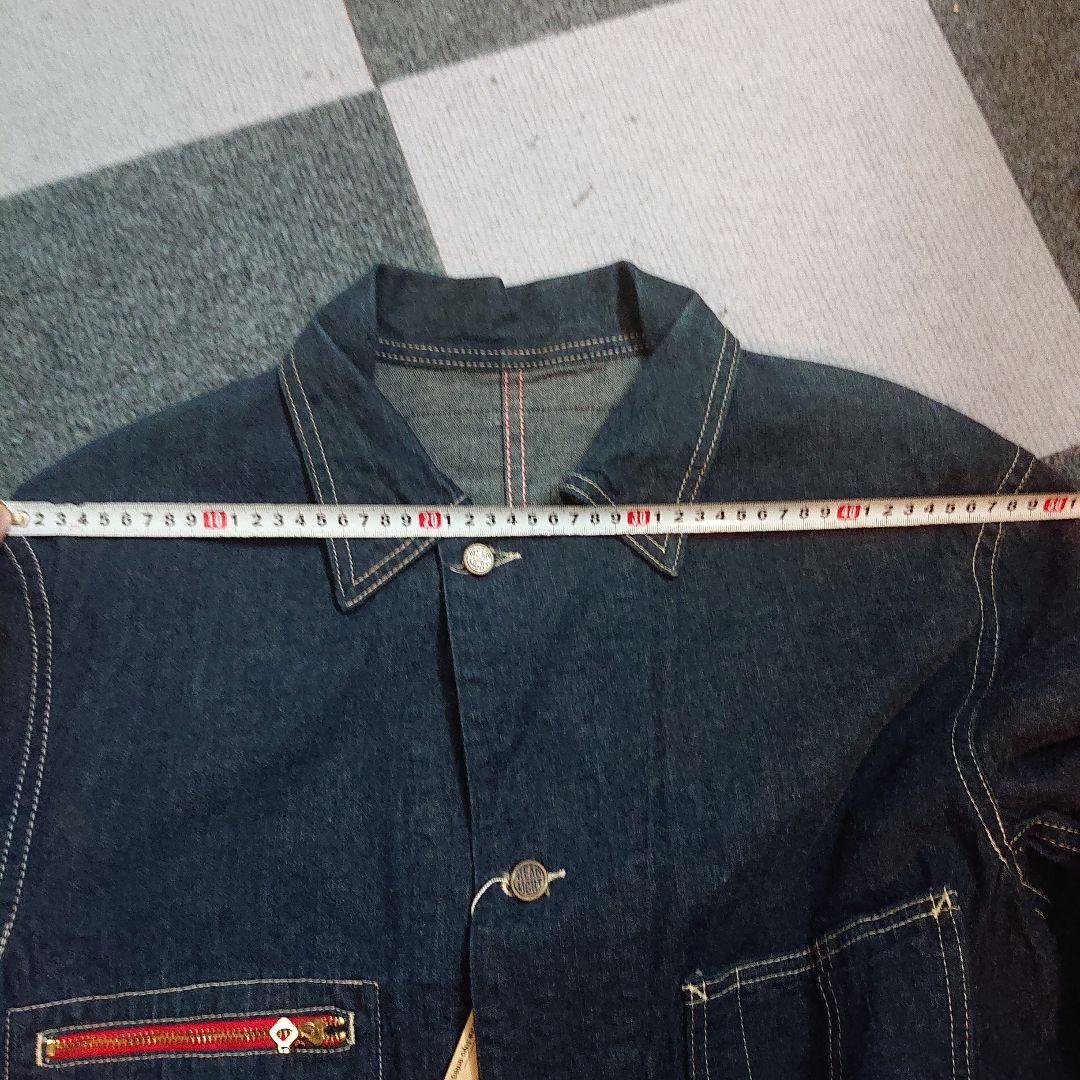 【新品・未使用】HEADLIGHT デニムカバーオール サイズ40 アメリカ製