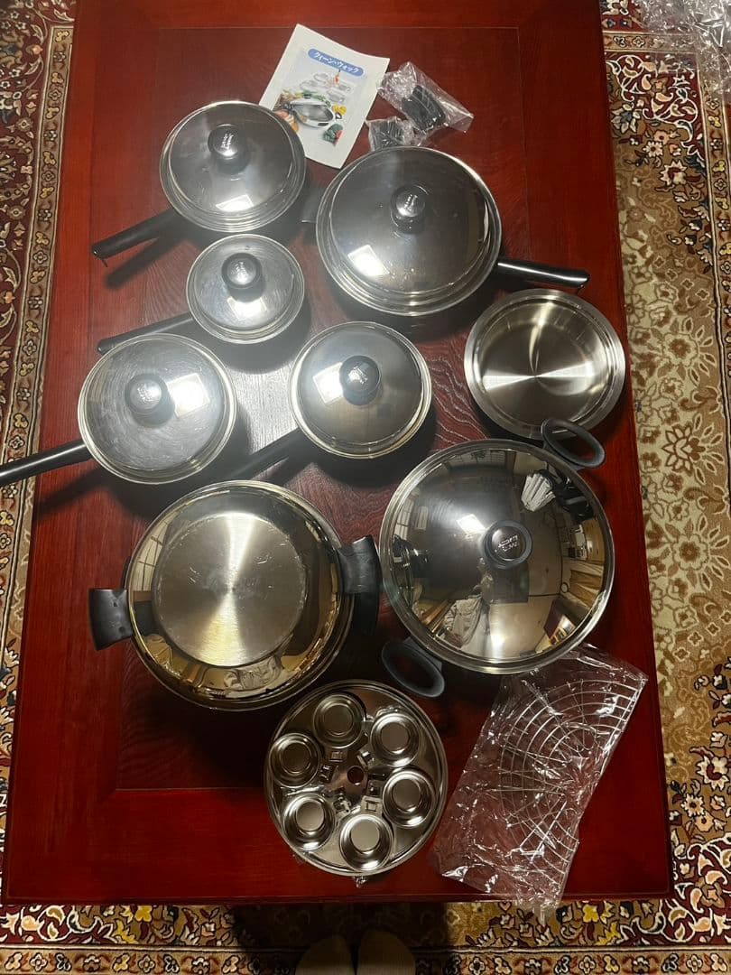 【Amway】クィーンウォック鍋フライパンセット【アムウェイ】