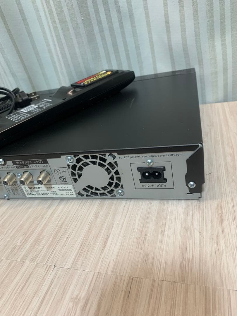 SHARP BD-W1800 ブルーレイディスクレコーダー