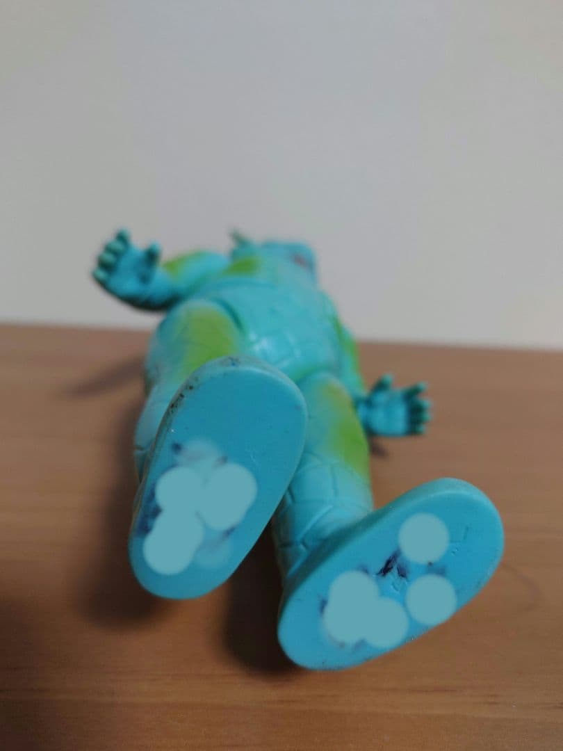 【当時もの】ブルマァク　ソフビ　ベル星人　記銘あり　ウルトラセブン