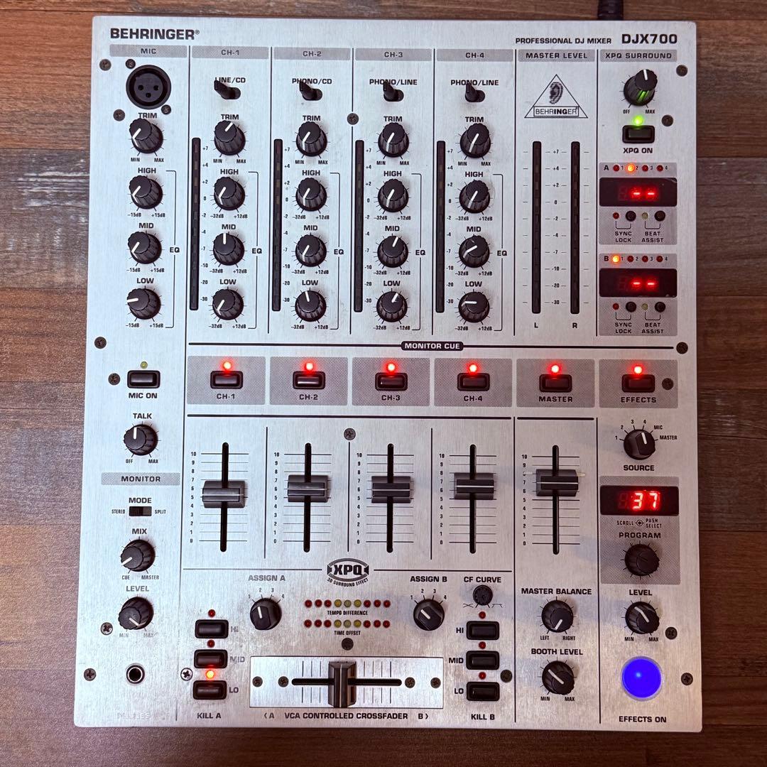 BEHRINGER DJX700 べリンガー 5チャンネルDJミキサー