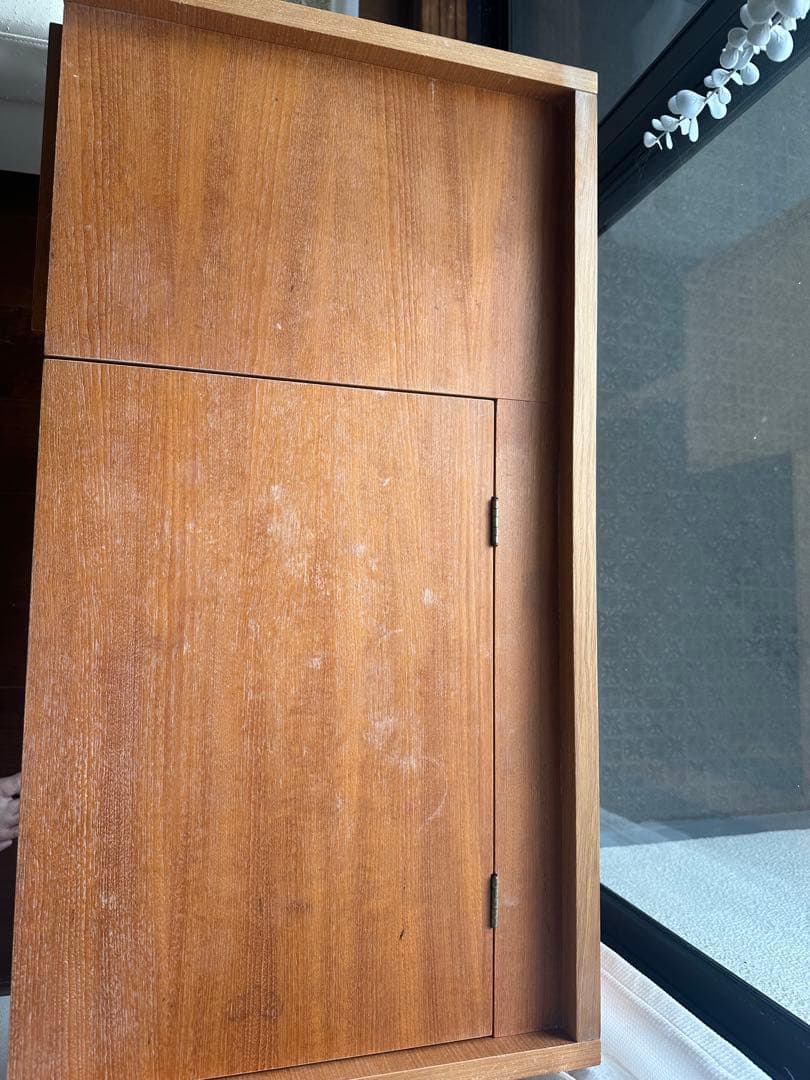 unico ウニコ アルベロ 木製ドレッサー ミラー付き スツールなし 廃盤品