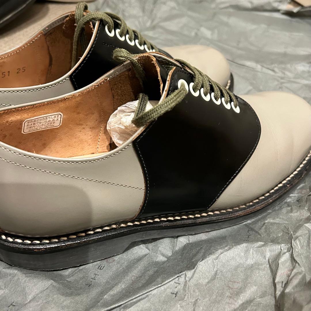REGAL リーガル 25cm サドルシューズ レザー バイカラー 2051