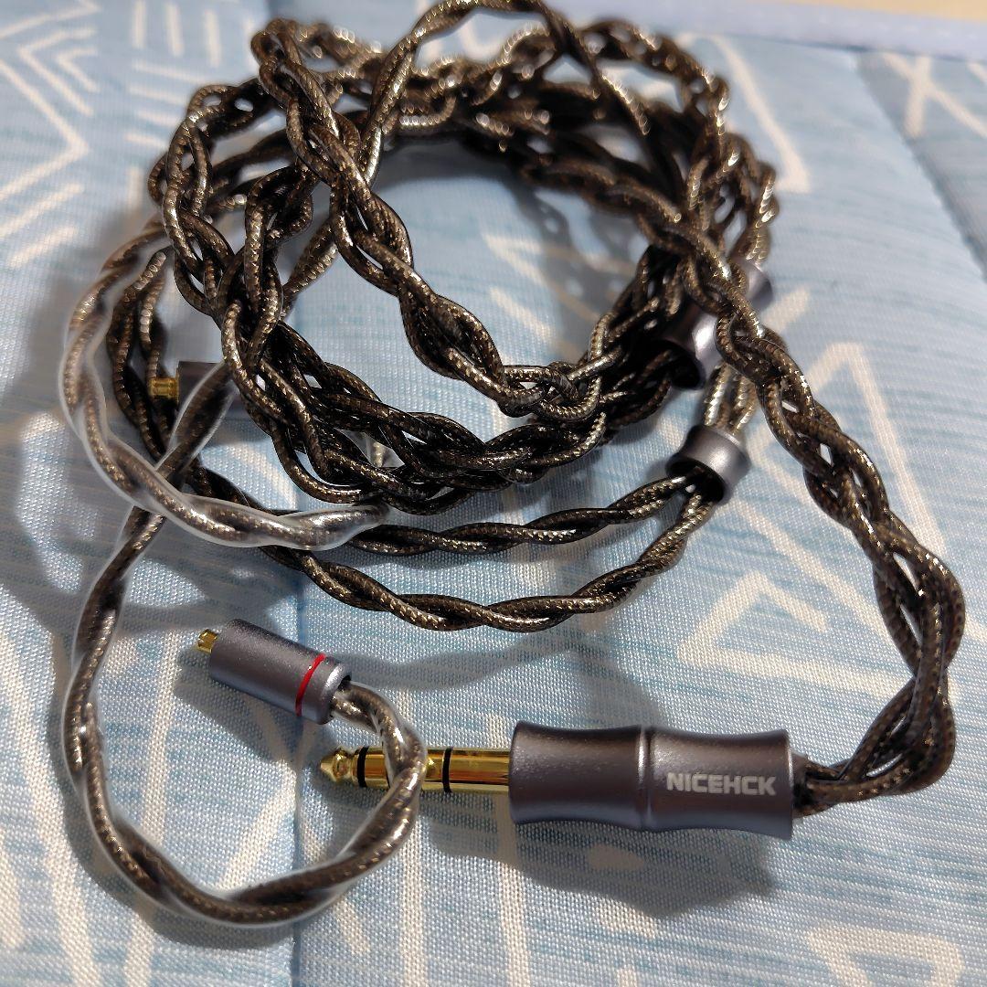 fiio fh3 中古　純正3.5ケーブル&NICEHCK 4.4バランス