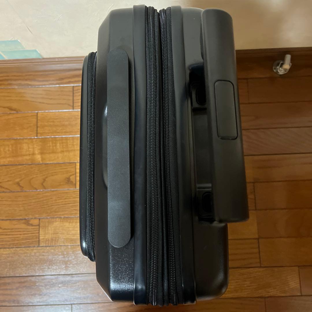 スマートキャリーケース　薄くたためて収納便利ブラック未使用　ショップチャンネル
