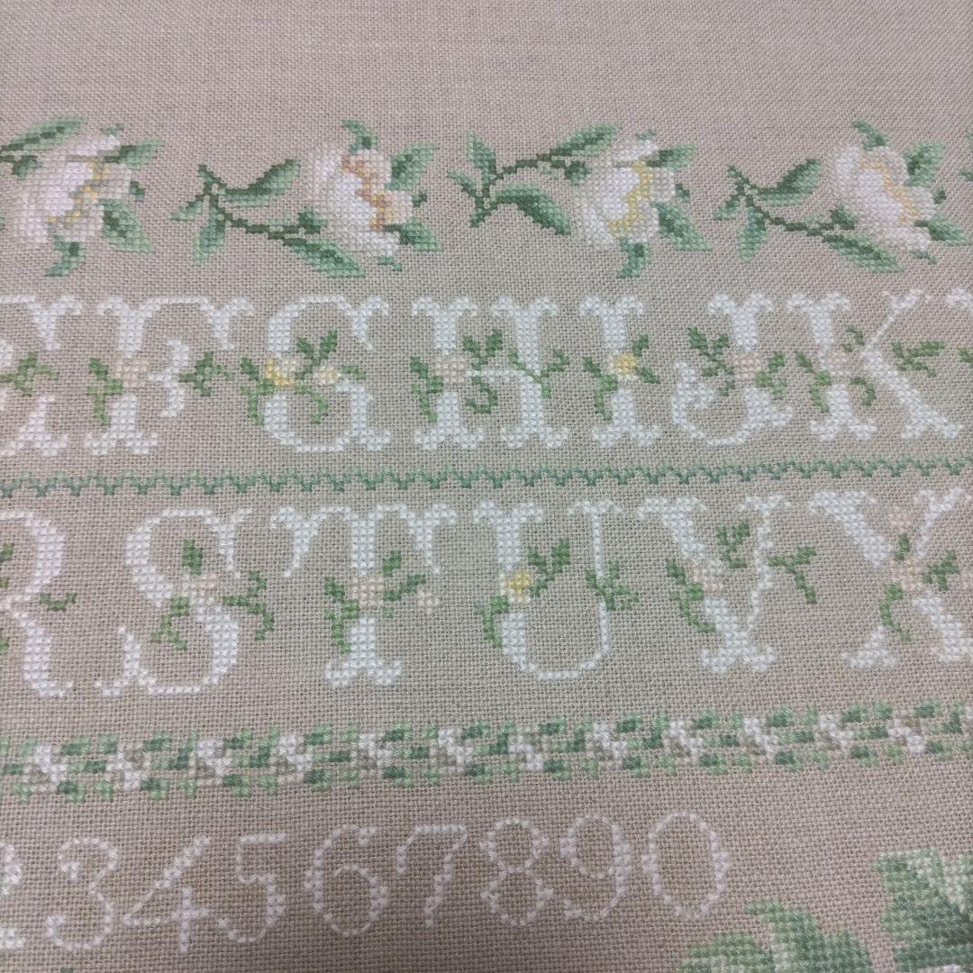 クロスステッチ完成品