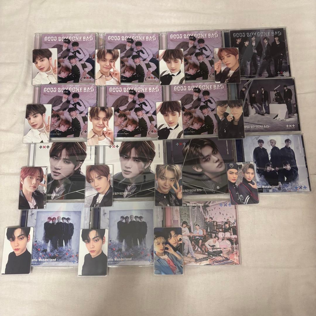 TXT アルバム・CD ランダム全て封入　グッズまとめ売り