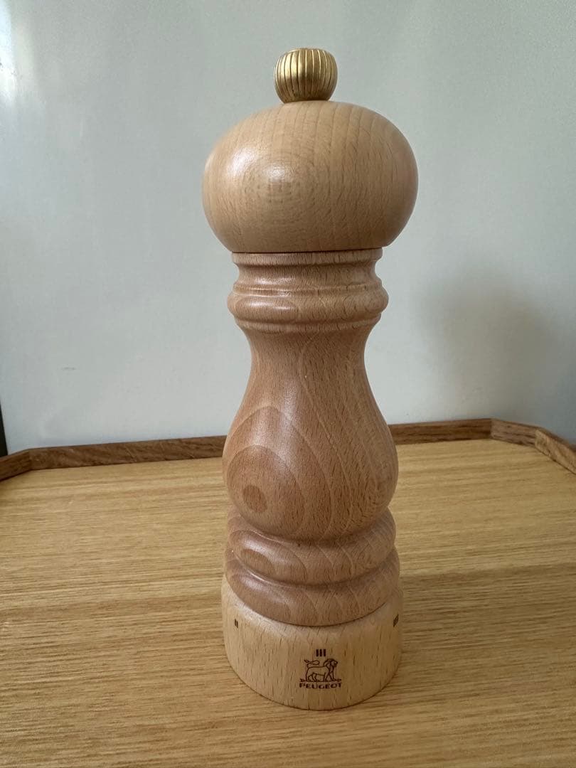 プジョー　木製　ペッパー　ソルト　ミル 2色セット