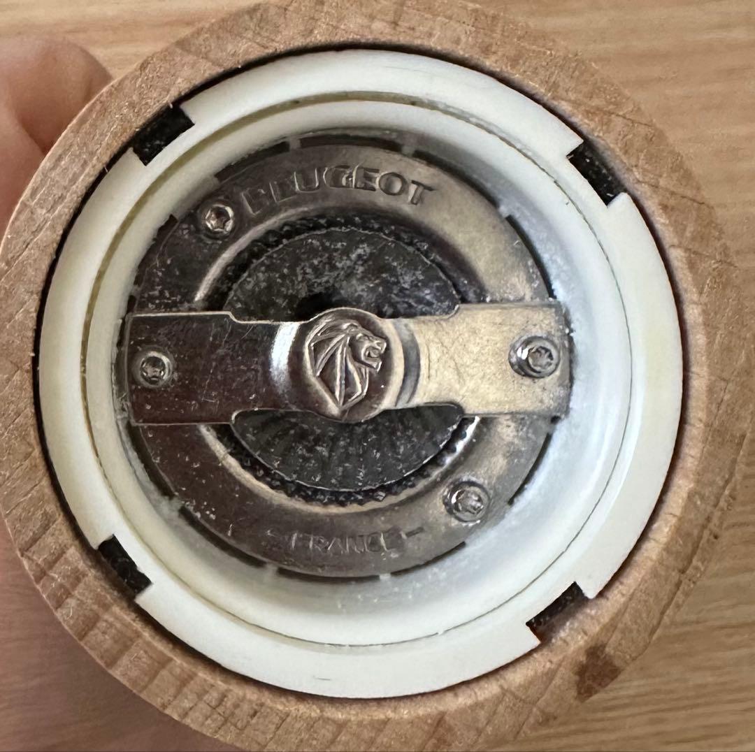 プジョー　木製　ペッパー　ソルト　ミル 2色セット