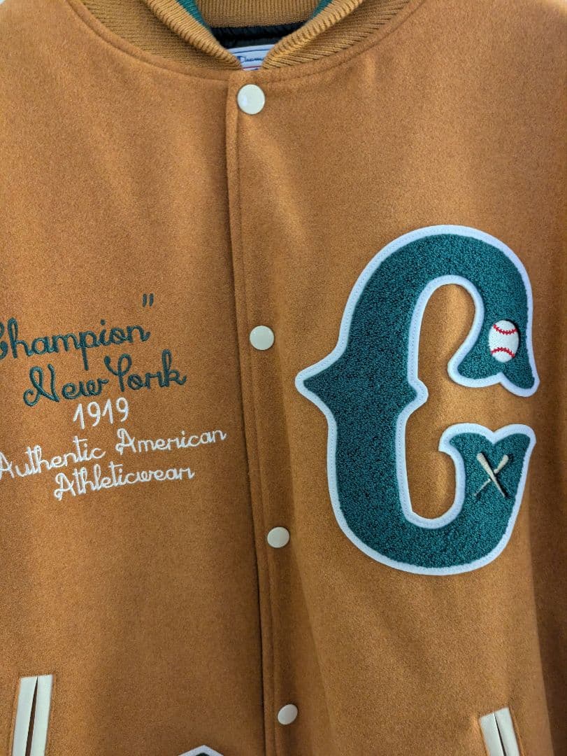 ジャケット・アウター Champion VARCITY JACKET C3-A610