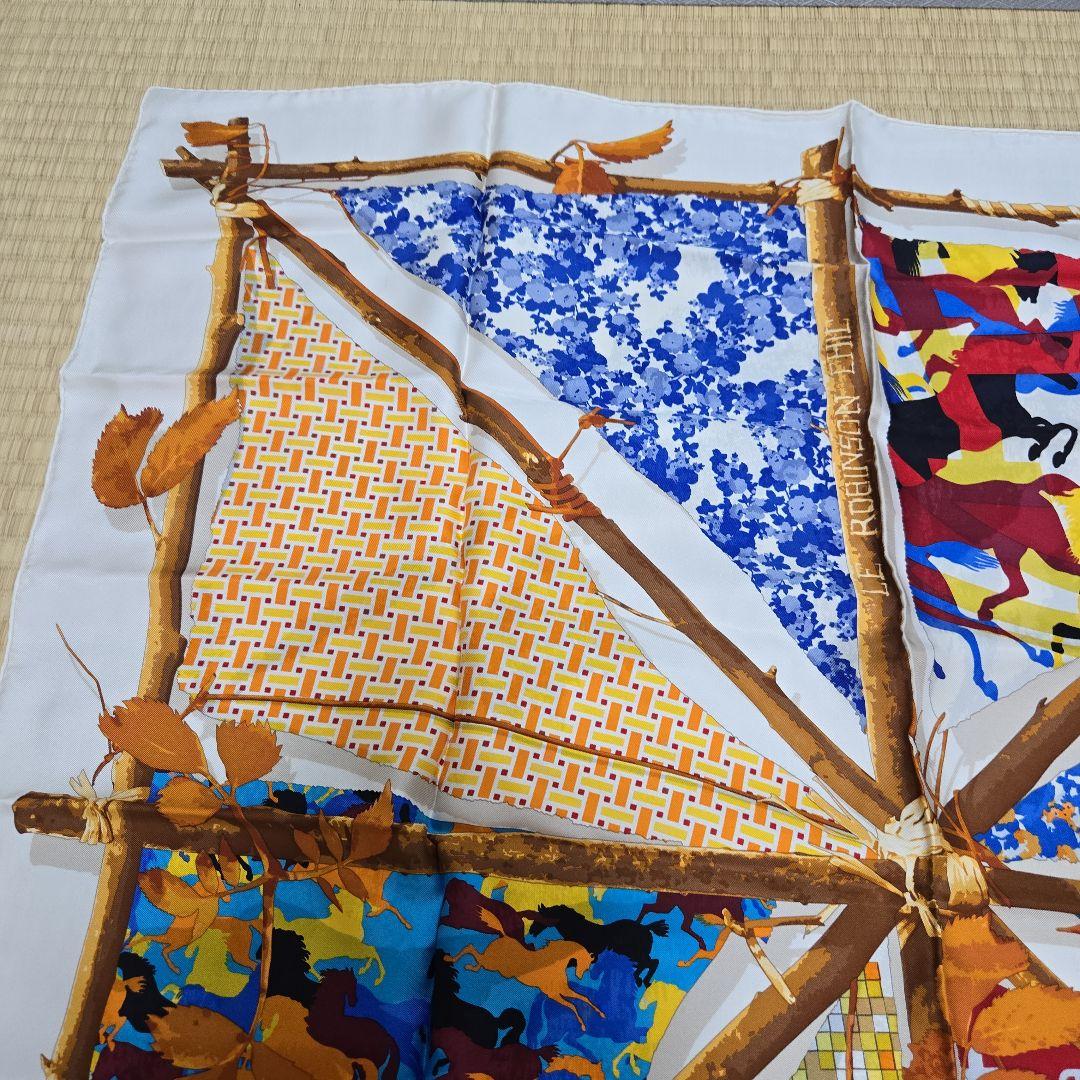 HERMES 86センチ×86センチ ストール