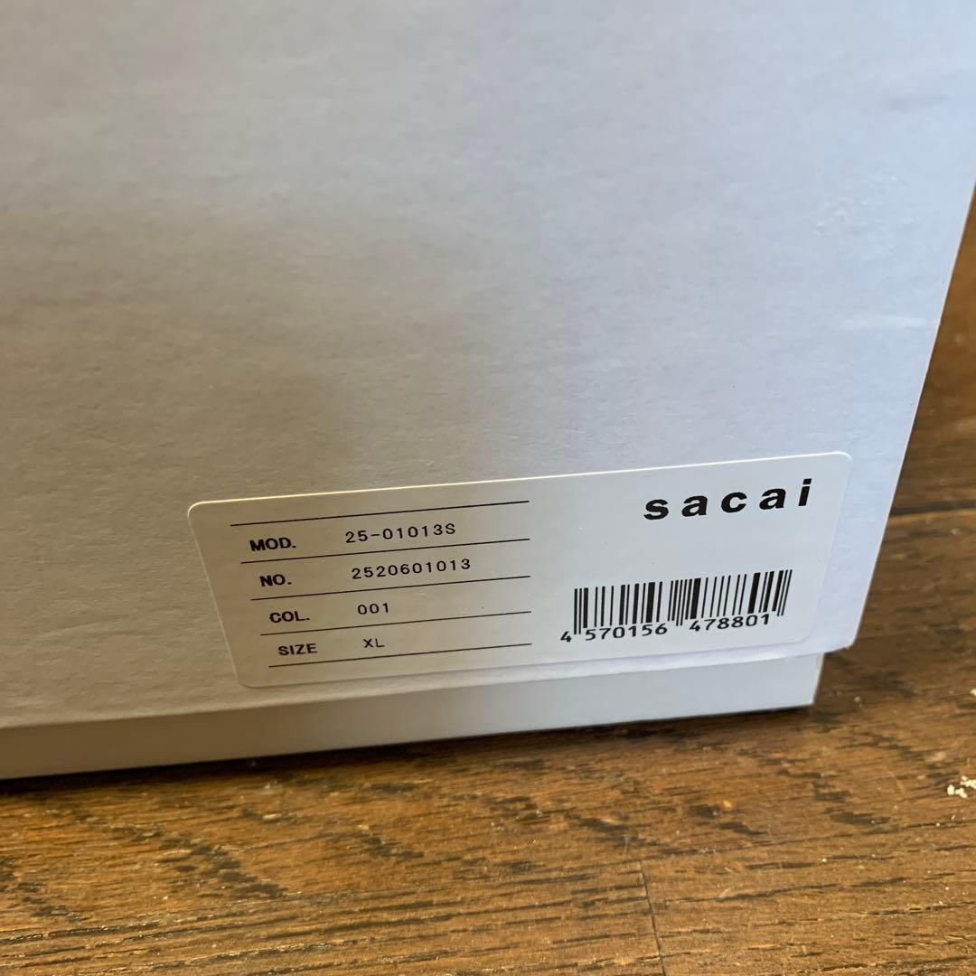 sacai サカイ ラバーブーツ BLACK XLサイズ