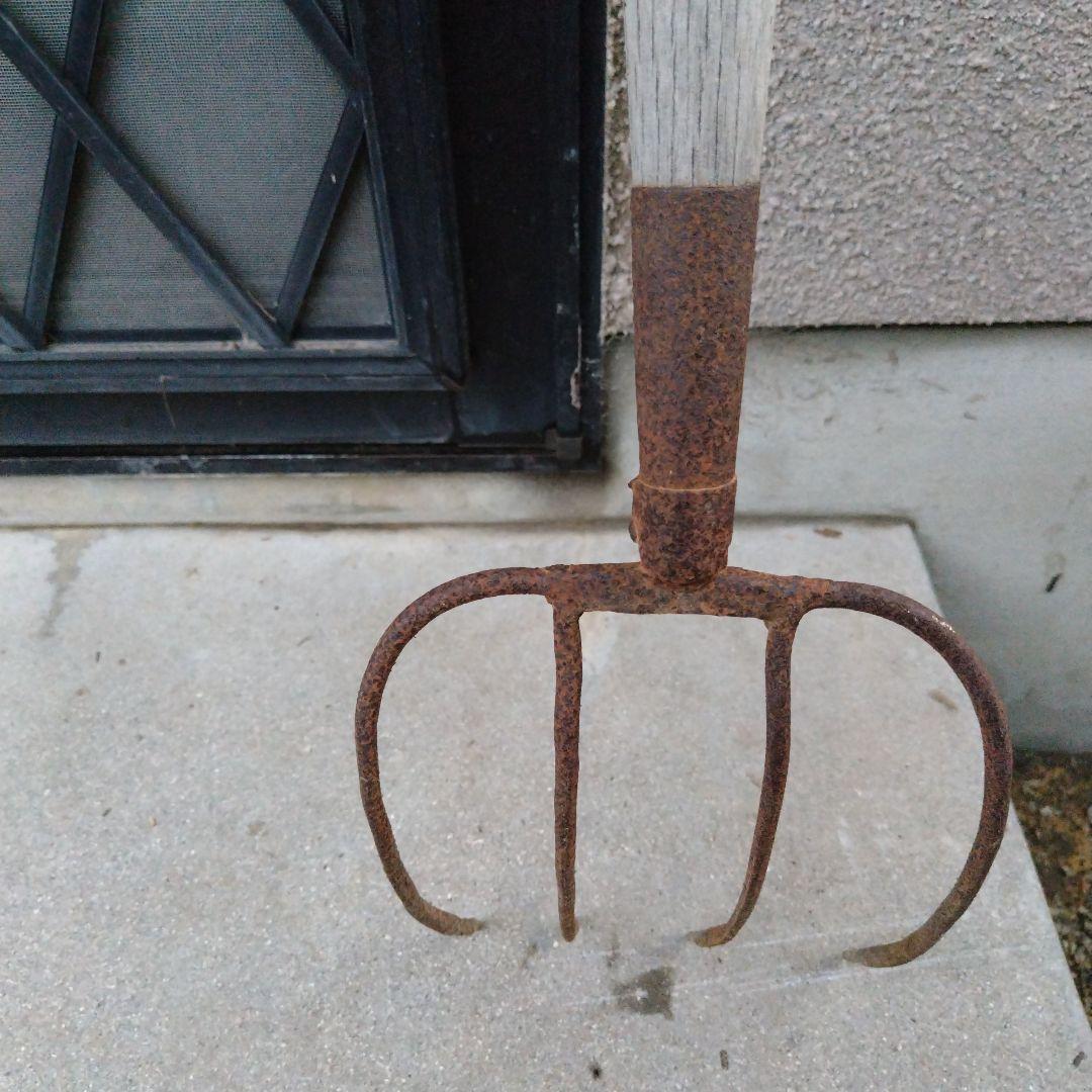 お取り置きのお品です。農作業　レトロな耕具