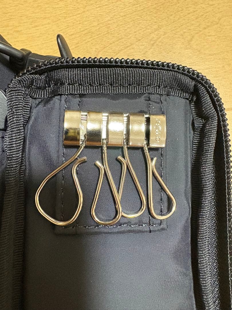 【美品】HEAD PORTERヘッドポーターBLACK BEAUTY キーケース