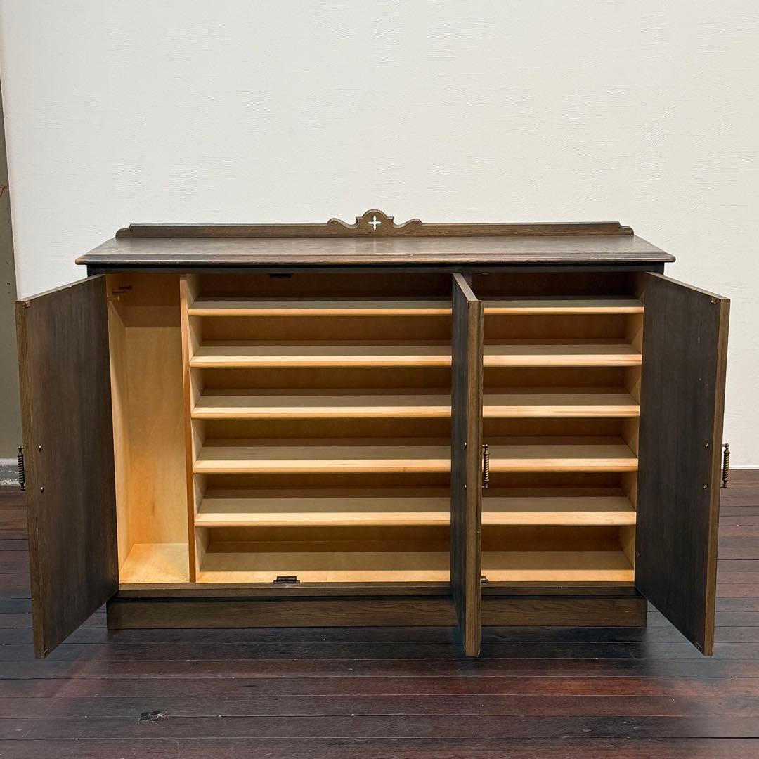 H112K24a 永田良介商店 神戸洋家具 下駄箱