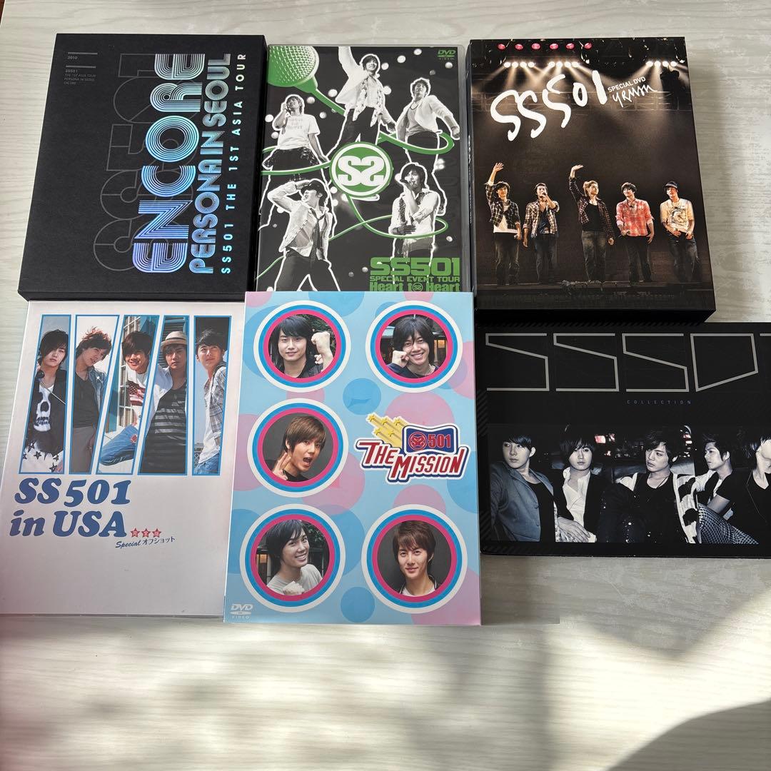 SS501 DVD&CDまとめ売り