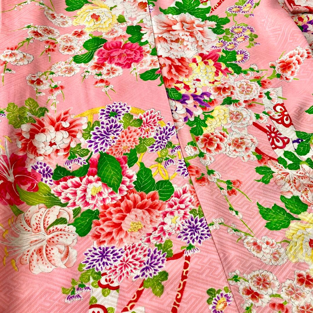 アンティーク　女の子　子供着物　NO16