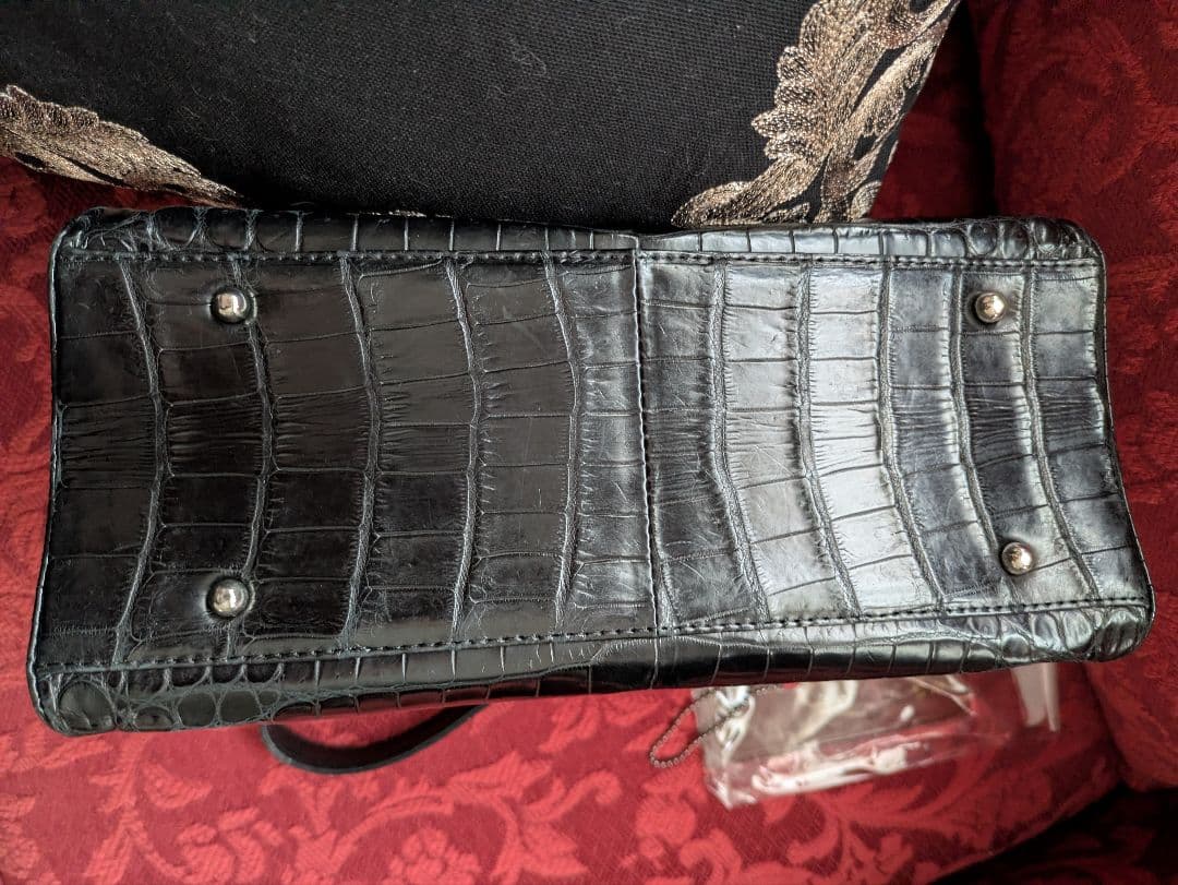 ヌヌ　JRA クロコダイル　バッグ