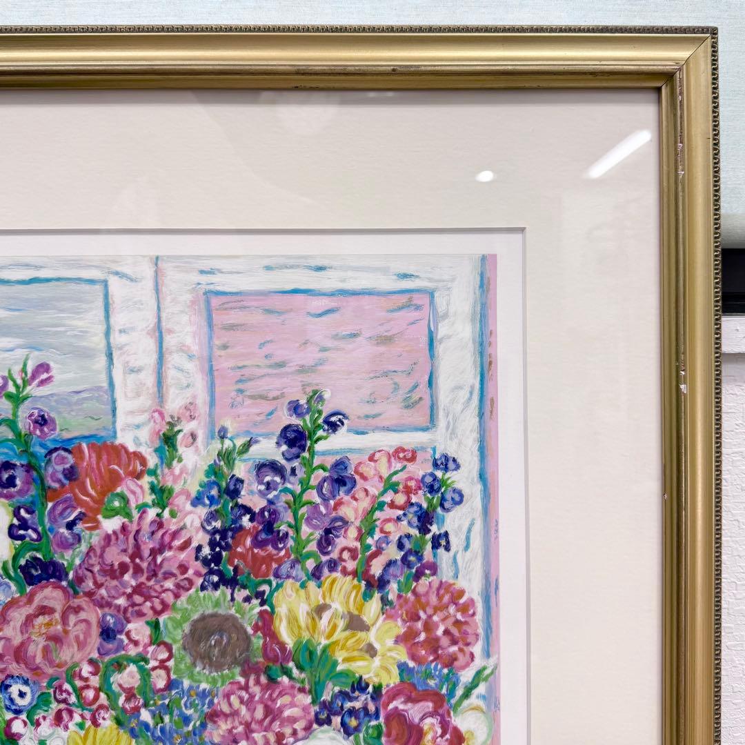 真作 レスリーセイヤー サンシドロ シルクスクリーン 直筆サイン入り