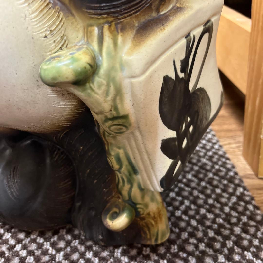 開運！福を呼び込む♡信楽焼　たぬきの置物　美品